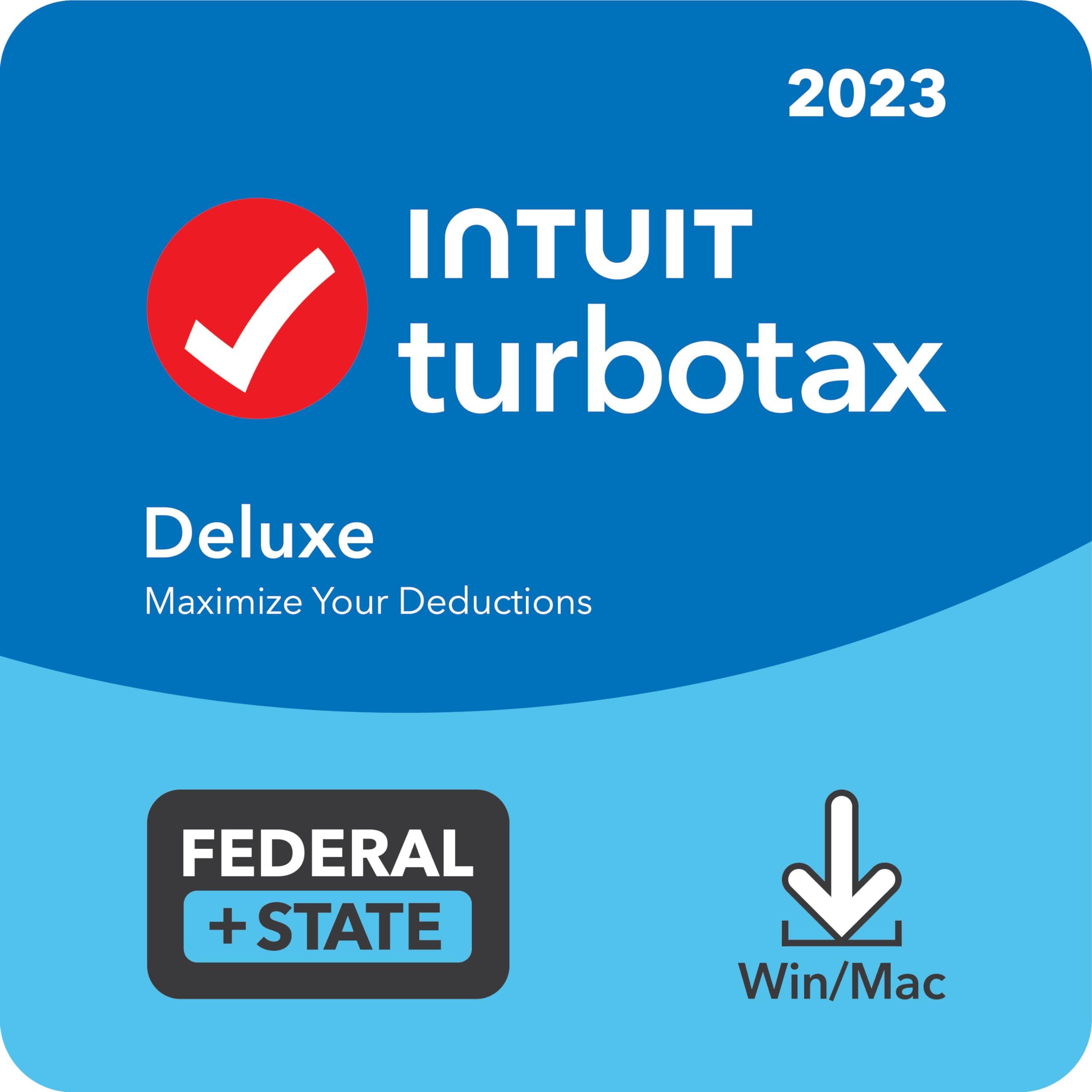 Premium TurboTax Deluxe 2023, Federal & State Tax Return [PC/Mac Download] - FileSwift Edition